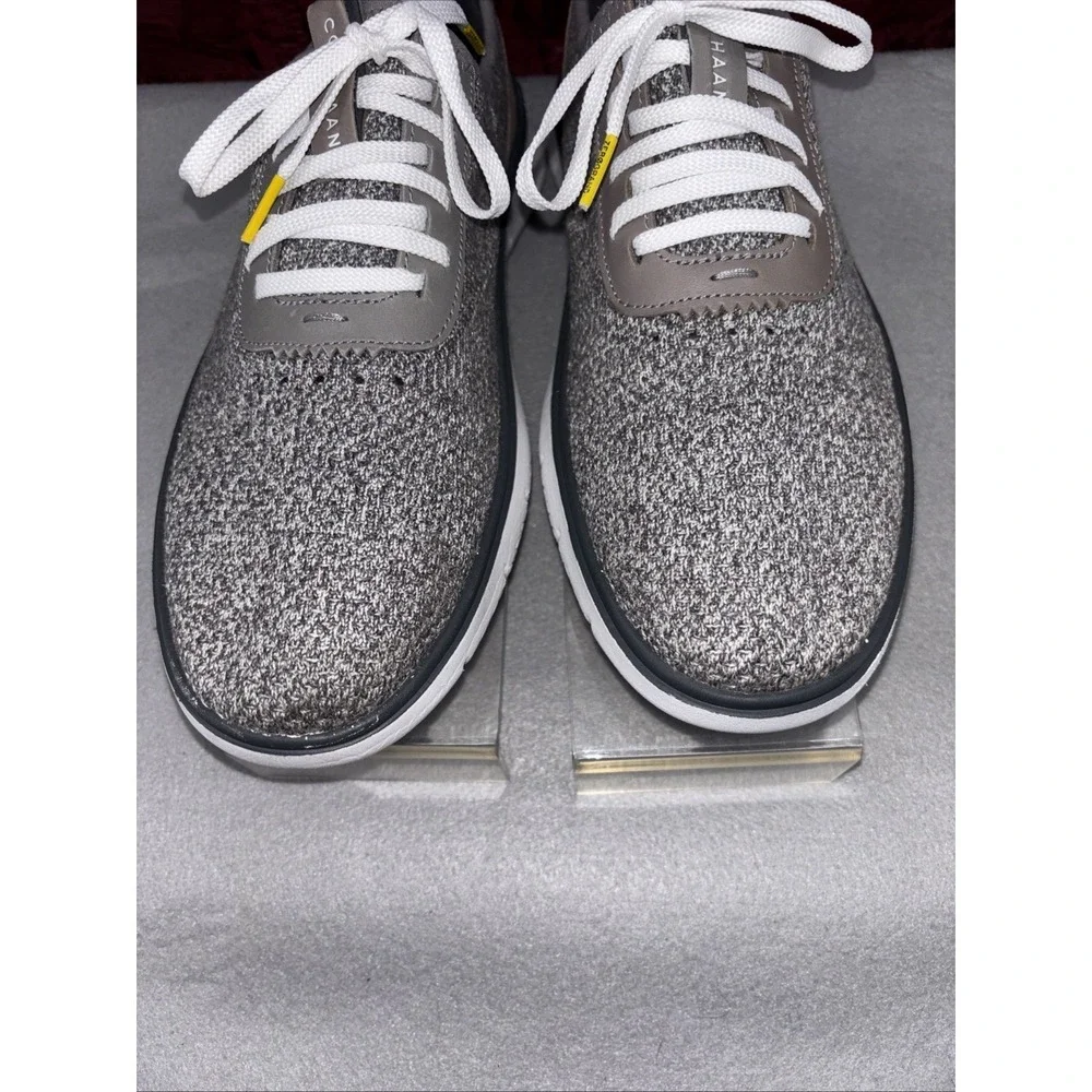 Cole Haan Generation ZeroGrand Stitchlite Men's 9 Glacier Gray Casual Shoes EUC